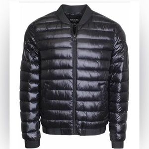 Guess Puffer Jacket Black Brand New with Tags Medium Mens